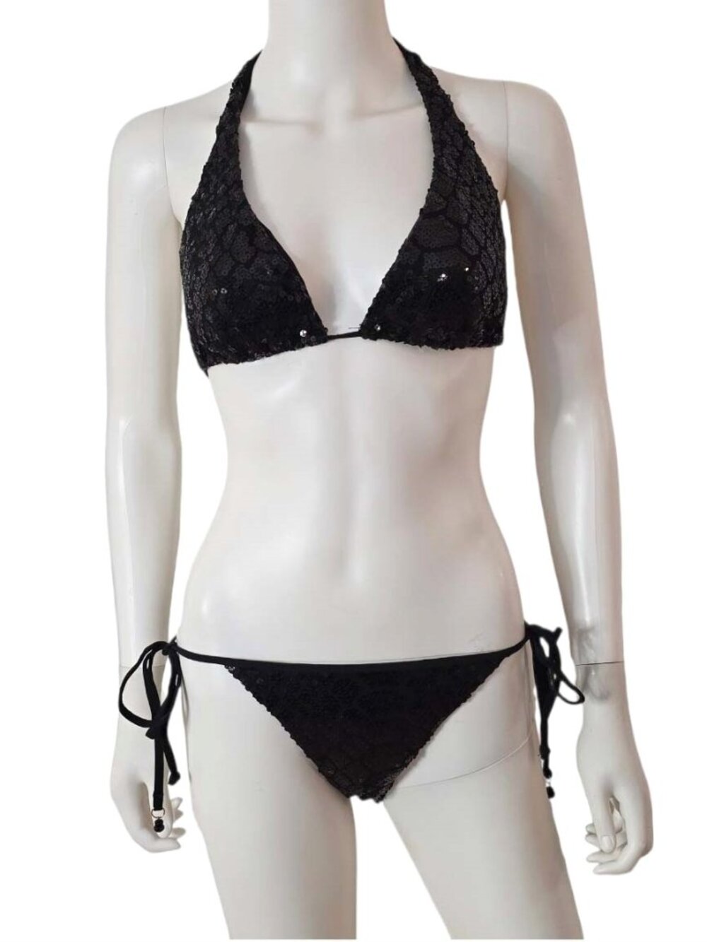 RARE Vintage Sauvage Luxe Sequins Bikini